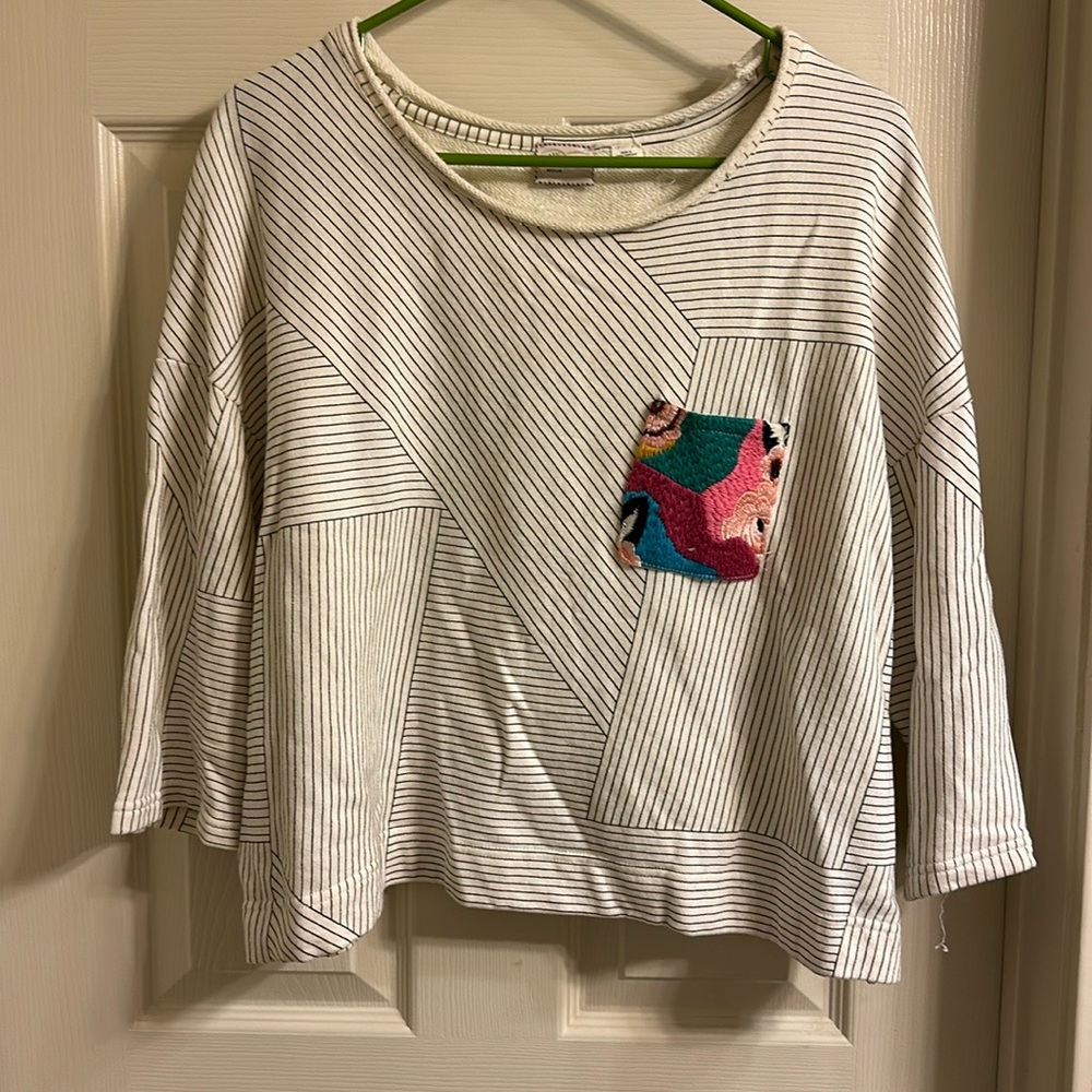 Anthropologie Cropped Top